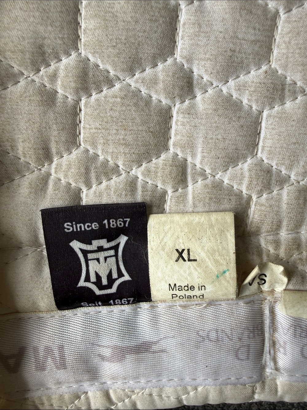 Mattes Sheepskin Half Pad VS Size XL - Picture 4 of 4